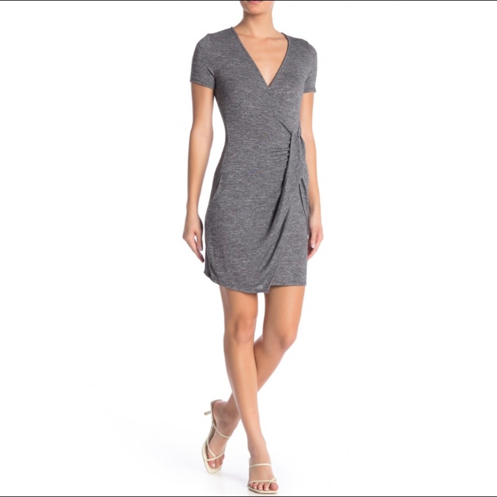 Blu Pepper Short Sleeve Knit Dress